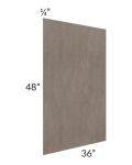 Natural Grey Shaker 48x36 Finished Back Panel