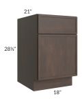 Vienna Kona Brown 18" File Base Cabinet