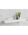 Salem White 36" Floating Shelf