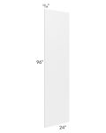 Southport White Shaker 24x96x3/4 Finished Panel