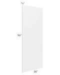 Brighton White Shaker 36x96x3/4 Finished Panel