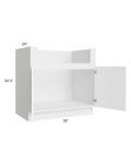 Venetian White Matte 36" Farm Sink Base Cabinet