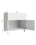 Harbor White 36" Farm Sink Base Cabinet