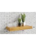 Rustic Shaker 24" Floating Shelf