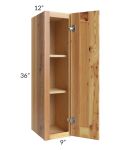Rustic Shaker 09x36 Wall Cabinet