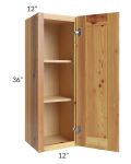 Rustic Shaker 12x36 Wall Cabinet