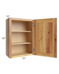 Rustic Shaker 21 x30 Wall Cabinet