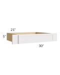 Vienna Cloud 30" Vanity Knee Drawer (Trimmable to 24")