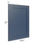 Madison Navy Shaker Vanity Decorative End Panel