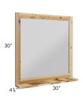 Prairie Shaker 30x30 Mirror 