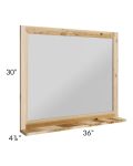 Prairie Shaker 36x30 Mirror 