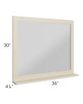 Stratton Khaki Shaker 36x30 Mirror