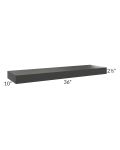 Onyx Black Shaker 36" Floating Shelf
