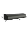 Onyx Black Shaker 8' Shoe Molding