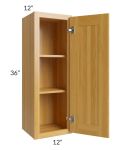 Glazed Praline 12x36 Wall Cabinet