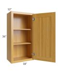 Glazed Praline 18x36 Wall Cabinet