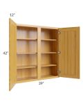 Glazed Praline 39x42 Wall Cabinet