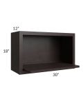 Brazilian Shaker 30x18 Microwave Cabinet