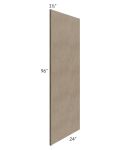 Cobblestone Grey 24x96 Refrigerator End Panel