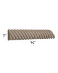 Cobblestone Grey 8' Rope Molding