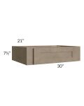 Cobblestone Grey 30" Under Cabinet Drawer