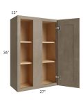 Cobblestone Grey 27x36 Blind Corner Wall Cabinet