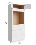 Vienna Cloud 33x84 Oven Cabinet