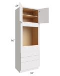 Vienna Cloud 33x96 Oven Cabinet
