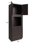 Brazilian Shaker 33x96 Oven Cabinet