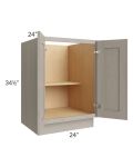 Catalina Mist 24" Full Height Door Base Cabinet