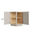 Catalina Mist 24" Base End Angle Cabinet