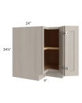 Catalina Mist 33" Corner Base Cabinet