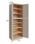 Catalina Mist 30x90x24 Wall Pantry Cabinet
