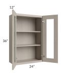 Catalina Mist 24x36 Wall Glass Door Cabinet (Prepped for Glass Doors)