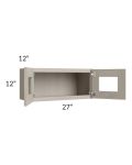Catalina Mist 27x12 Decorative Wall Cabinet