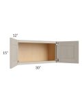 Catalina Mist 30x15 Wall Cabinet