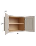Catalina Mist 30x24x24 Wall Cabinet