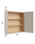 Catalina Mist 33x36 Wall Cabinet