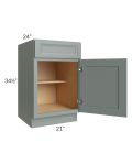Catalina Meadow Green 21" Base Cabinet - Low stock through March