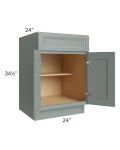 Catalina Meadow Green 24" Base Cabinet - Low stock through March