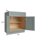 Catalina Meadow Green 30" Base Cabinet (1 drawer)