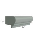 Catalina Meadow Green 96" Light Rail Molding