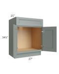 Catalina Meadow Green 27" Vanity Base Cabinet