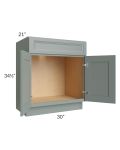 Catalina Meadow Green 30" Vanity Base Cabinet