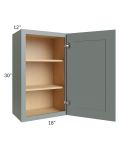 Catalina Meadow Green 18x30 Wall Cabinet
