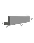 Stratton Dark Grey Shaker 84" Outside Corner Molding