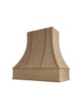 Catalina Toffee Asheville Strapped Curved Hood with Block Molding