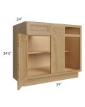 Catalina Toffee 42" Blind Base Cabinet