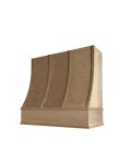 Catalina Toffee Charlotte Strapped Sloped Hood with Block Molding
