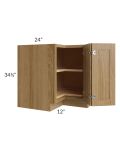 Catalina Toffee 36" Lazy Susan Base Cabinet